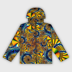 Женская ветровка FRACTAL COLOR PATTERN