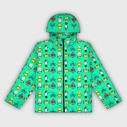 Женская ветровка COLORFUL ROBOTS