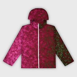 Женская ветровка Мраморная красная текстура камня red marble