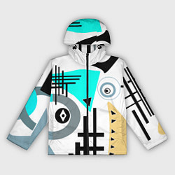 Женская ветровка Абстрактный современный дизайн