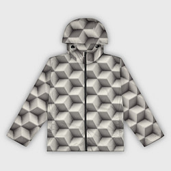 Женская ветровка 3D Куб Оптическая иллюзия 3D Cube