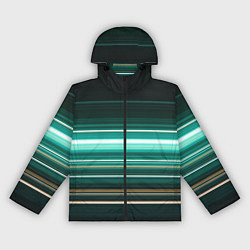 Ветровка с капюшоном женская Градиент фейерверк, цвет: 3D-черный