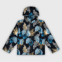 Женская ветровка Свет неоновых листьев