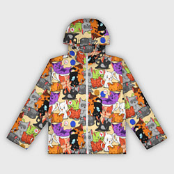 Женская ветровка Котики-такие котики