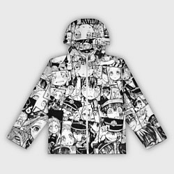 Женская ветровка Туалетный мальчик Ханако кун паттерн