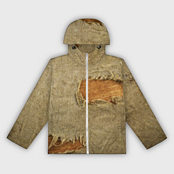 Женская ветровка Старая рваная мешковина - авангард