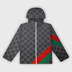 Ветровка с капюшоном женская В стиле gucci, цвет: 3D-белый
