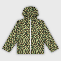 Женская ветровка Милитари пазлы