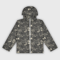 Женская ветровка Надписи и глаз