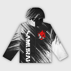 Женская ветровка Киберпанк - Потертости - Samurai