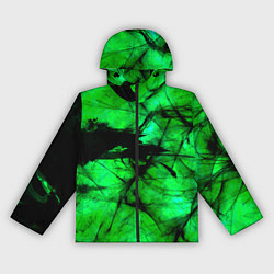 Женская ветровка Зеленый фантом