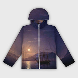 Женская ветровка Парусник у берегов Крыма в лунную ночь Айвазовский