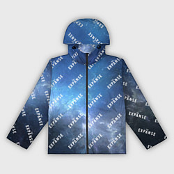 Ветровка с капюшоном женская The Expanse pattern, цвет: 3D-черный
