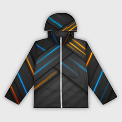 Женская ветровка Переплетение полос