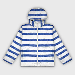 Женская ветровка Рыбы в полоску