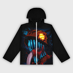 Женская ветровка Ярость человека бензопилы - Дэнджи