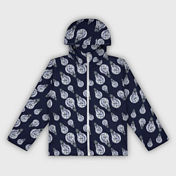 Ветровка с капюшоном женская Ребёнок в лампе, цвет: 3D-белый