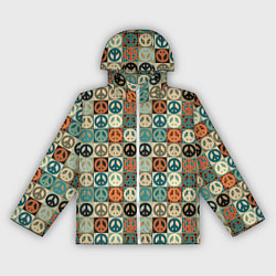 Женская ветровка Peace symbol pattern
