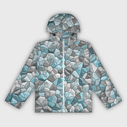 Женская ветровка Мозаика из цветных камней