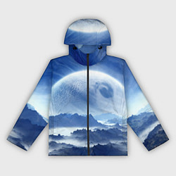 Женская ветровка Mountains - fantasy planet
