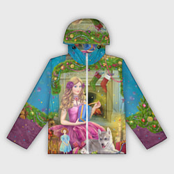 Женская ветровка Новогодний сюрприз