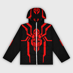 Женская ветровка Кибер паук с черепом