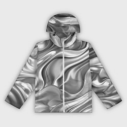 Женская ветровка Плавленное серебро