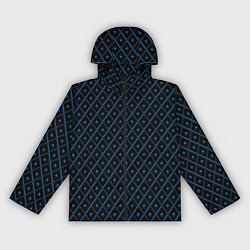 Женская ветровка Ромбики синие