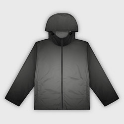 Женская ветровка Серый, черный градиент