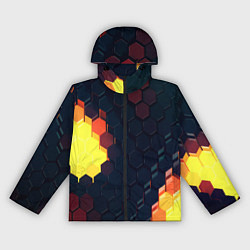 Женская ветровка Оранжевый питон