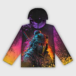 Женская ветровка Адский самурай