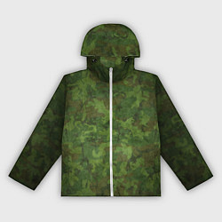 Женская ветровка Камуфляж хаки