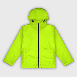Женская ветровка Лайм цвет: однотонный лаймовый
