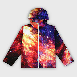 Женская ветровка Космическое сияние ночь