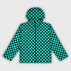 Женская ветровка Принт квадраты