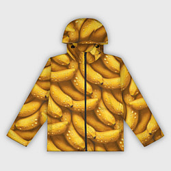 Женская ветровка Сочная текстура из бананов