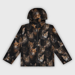 Женская ветровка Паттерн из котов