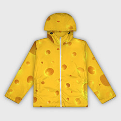 Женская ветровка Сырная текстура