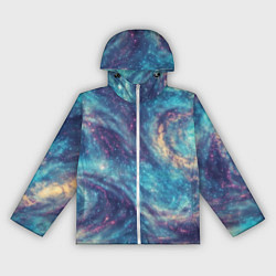 Женская ветровка Путеводная звезда в космосе