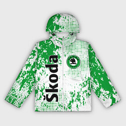 Женская ветровка Skoda auto logo