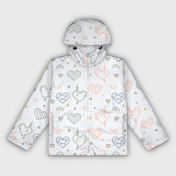 Женская ветровка Lovely hearts