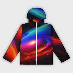 Женская ветровка Неоновая галактика