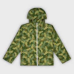 Женская ветровка Лоси - камуфляж