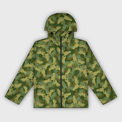 Женская ветровка Лоси - камуфляж