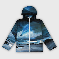 Женская ветровка Падение Сатурна - пейзаж