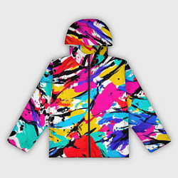 Женская ветровка Абстрактные узоры штрихи
