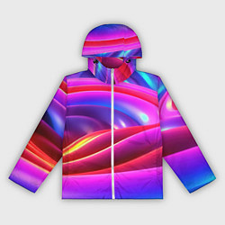 Женская ветровка Неоновая вязкая текстура