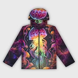 Женская ветровка Фантастическая медуза
