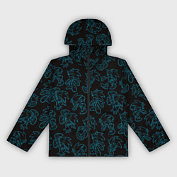 Женская ветровка Соник паттерн