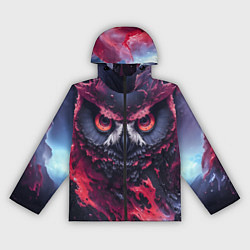 Женская ветровка Сова взгляд краска